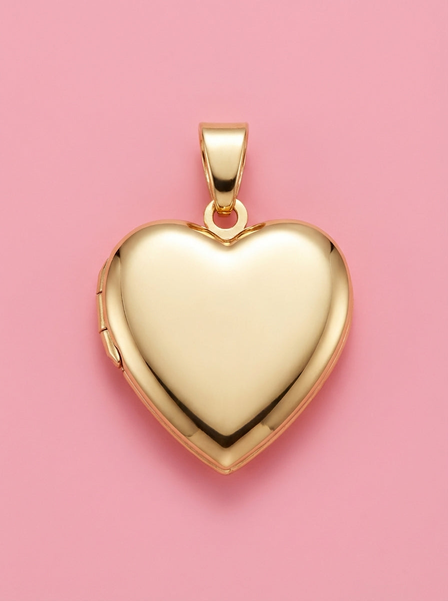 Modern Heart Locket